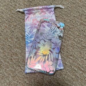 Clear pearl paradise Loopy case for iPhone 12